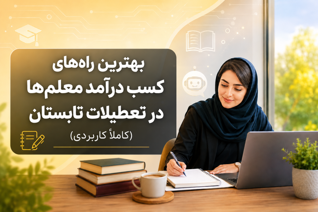 بهترین راه‌های کسب درآمد معلم‌ها در تعطیلات تابستان
